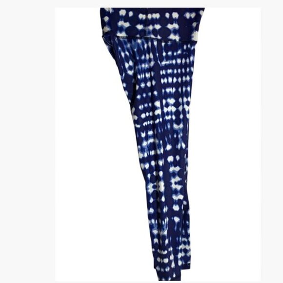 Define Your Inspiration (DYI) Indigo Tie Dye Leggings Small EUC - Picture 4 of 7